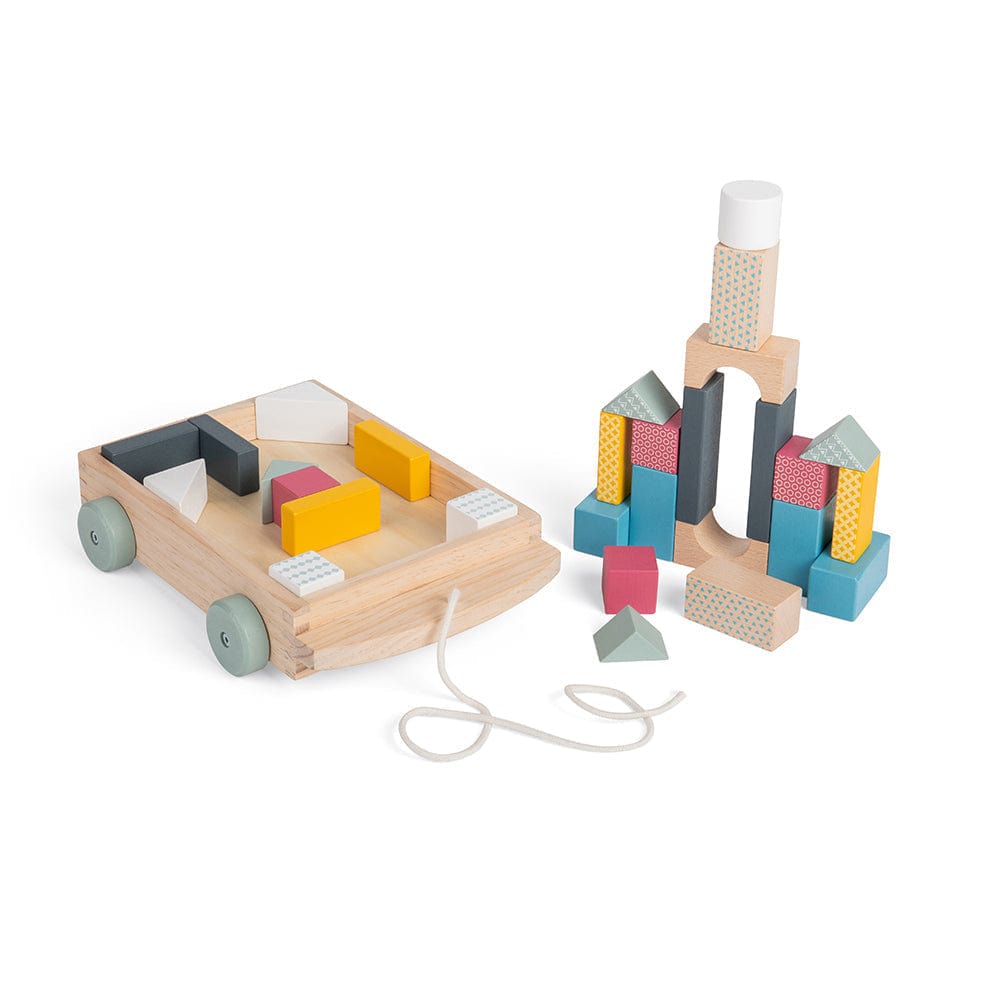 Bigjigs Toys FSC Brick Cart