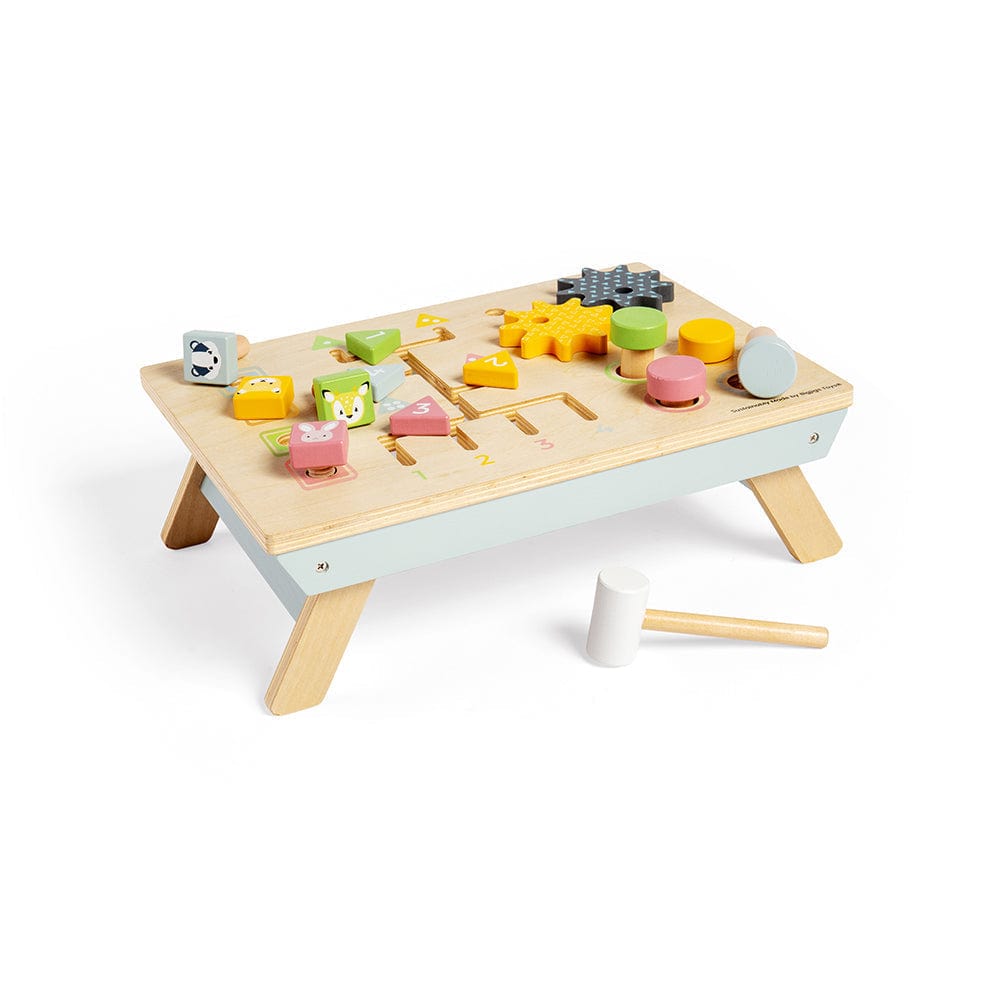 Bigjigs Toys FSC Tabletop Activity Bench