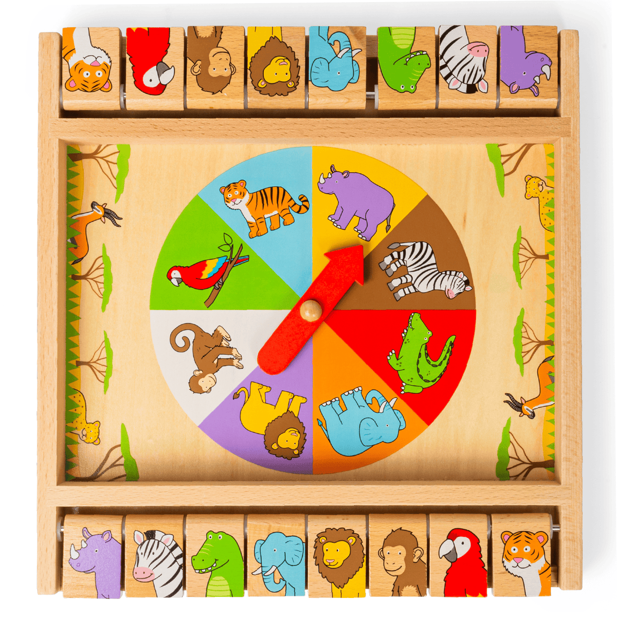 Bigjigs Toys Game Bigjigs Toys Animal Shut the Box Game