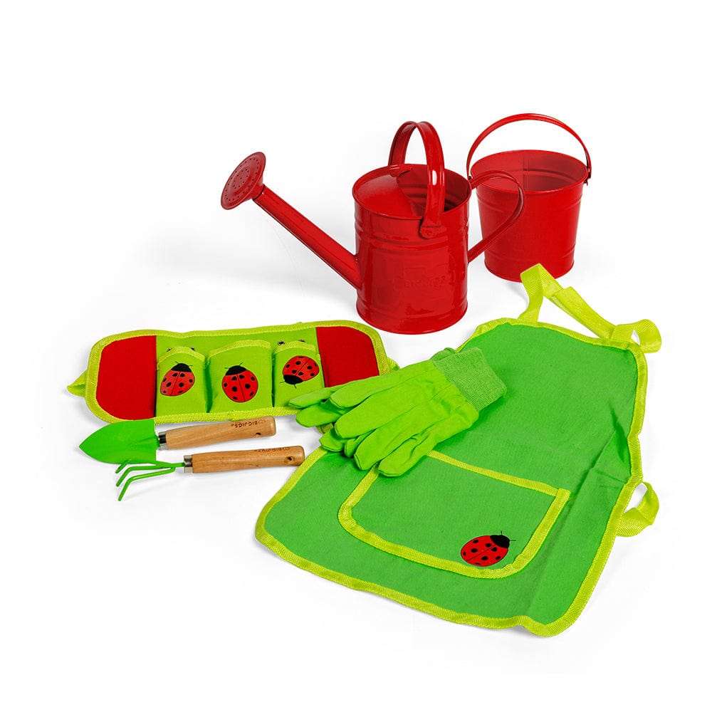 Bigjigs Toys Gardening Starter Pack - Red