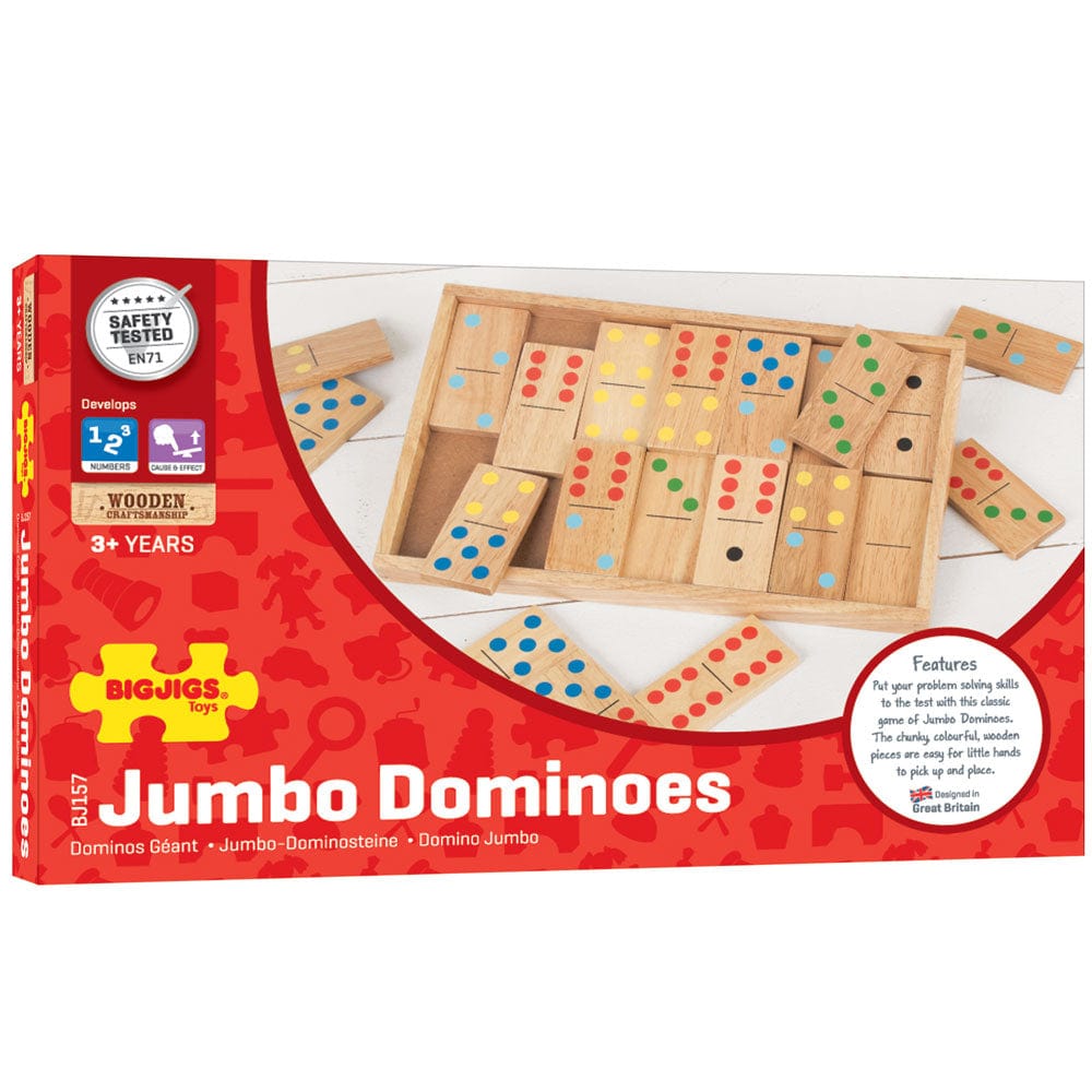 Bigjigs Toys Jumbo Dominoes