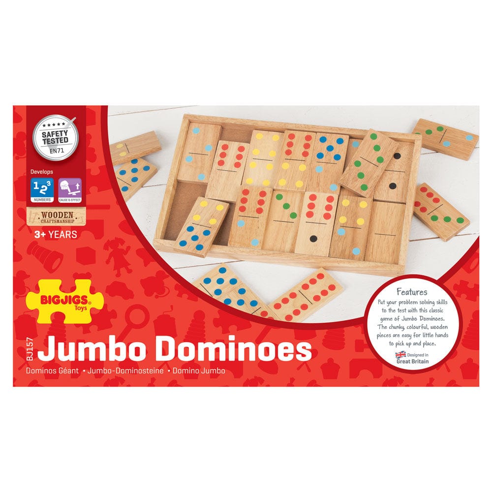 Bigjigs Toys Jumbo Dominoes