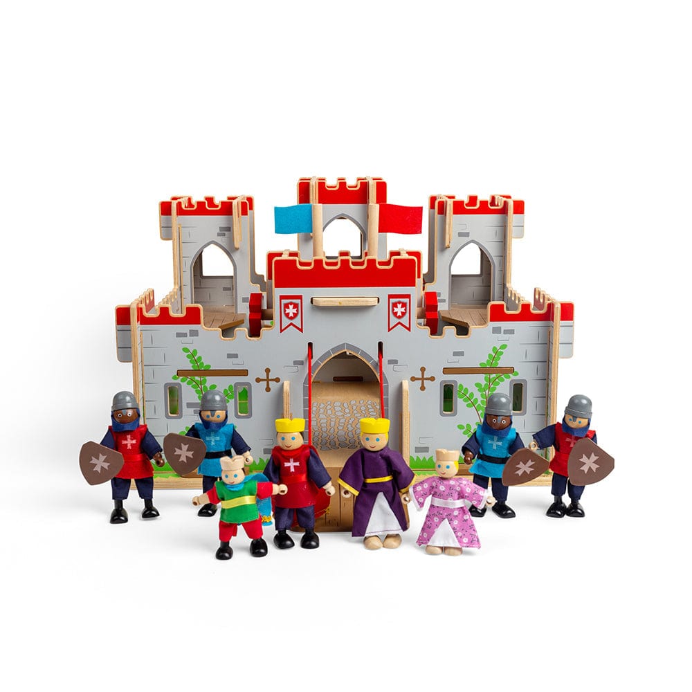 Bigjigs Toys King George's Castle Toy Bundle