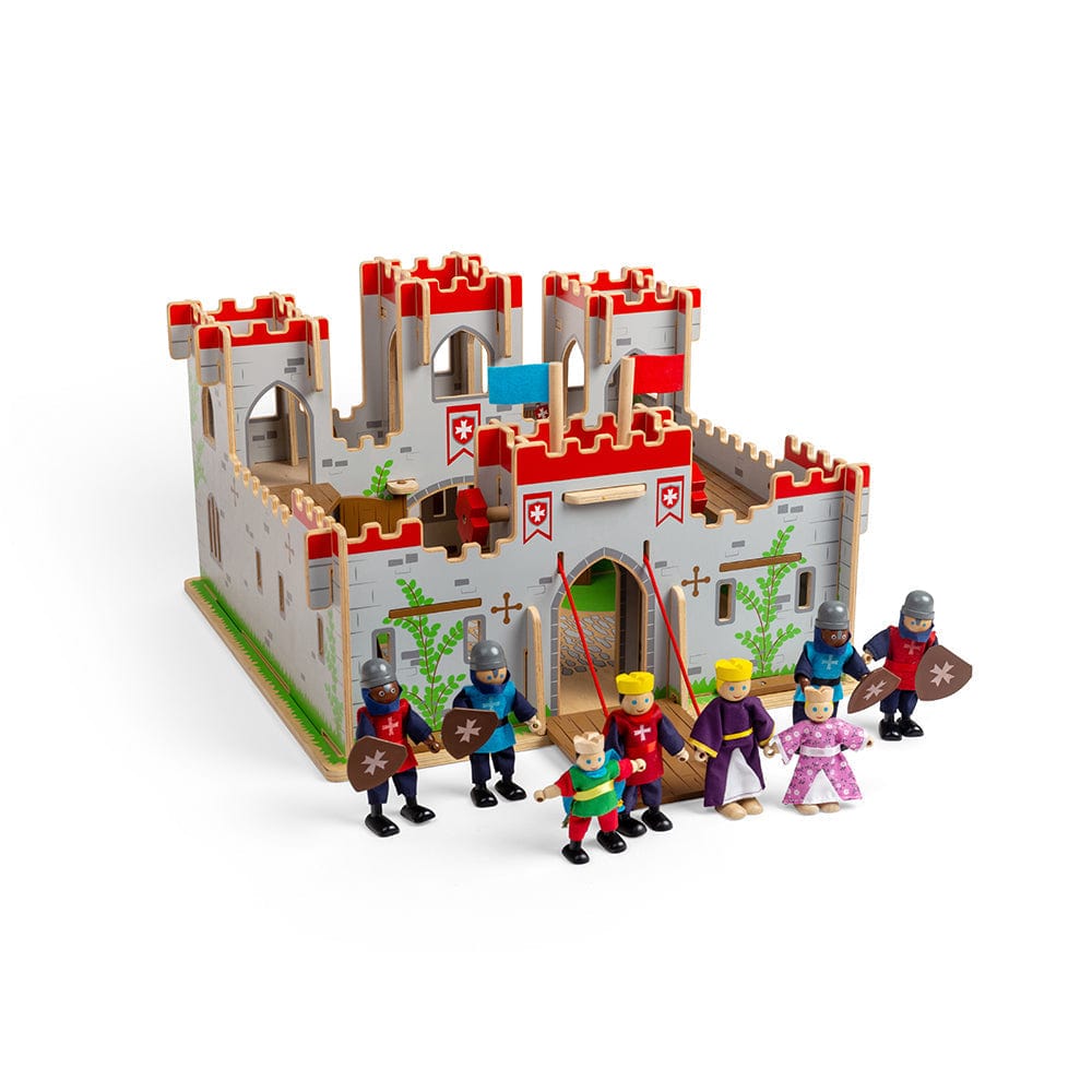 Bigjigs Toys King George's Castle Toy Bundle