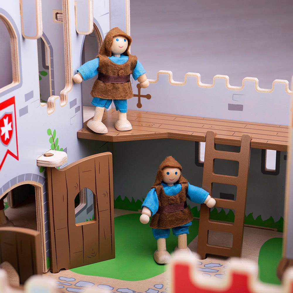 Bigjigs Toys King George's Castle Toy Playset