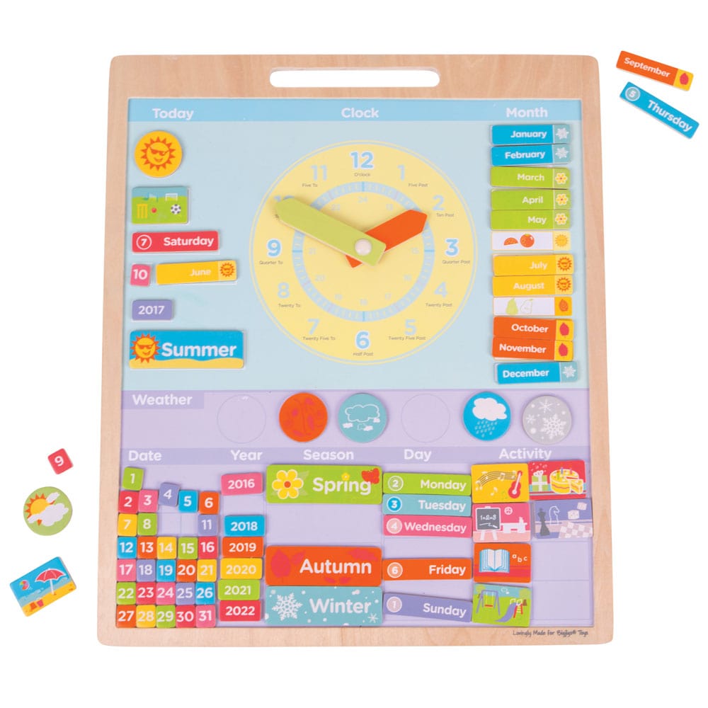 Bigjigs Toys Magnetic Weather Board