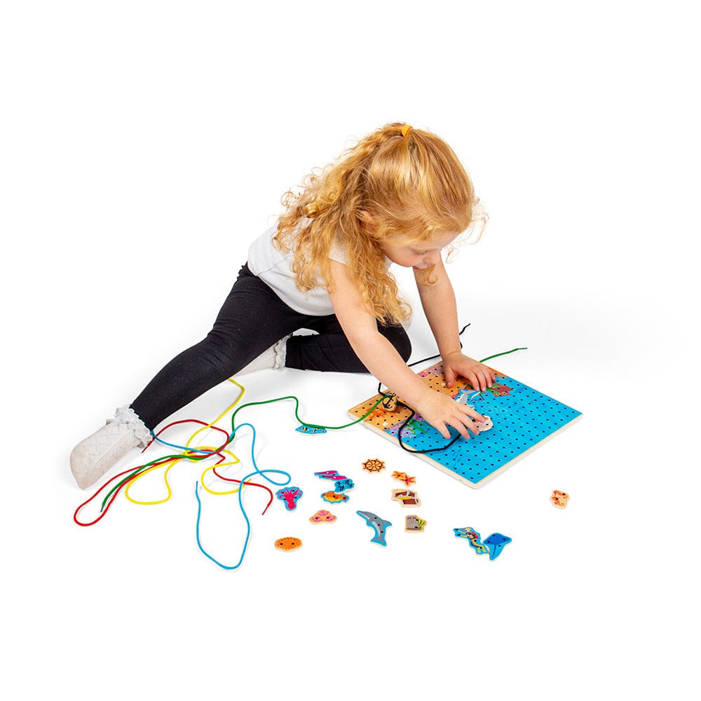 Bigjigs Toys Marine Lace-a-Shape