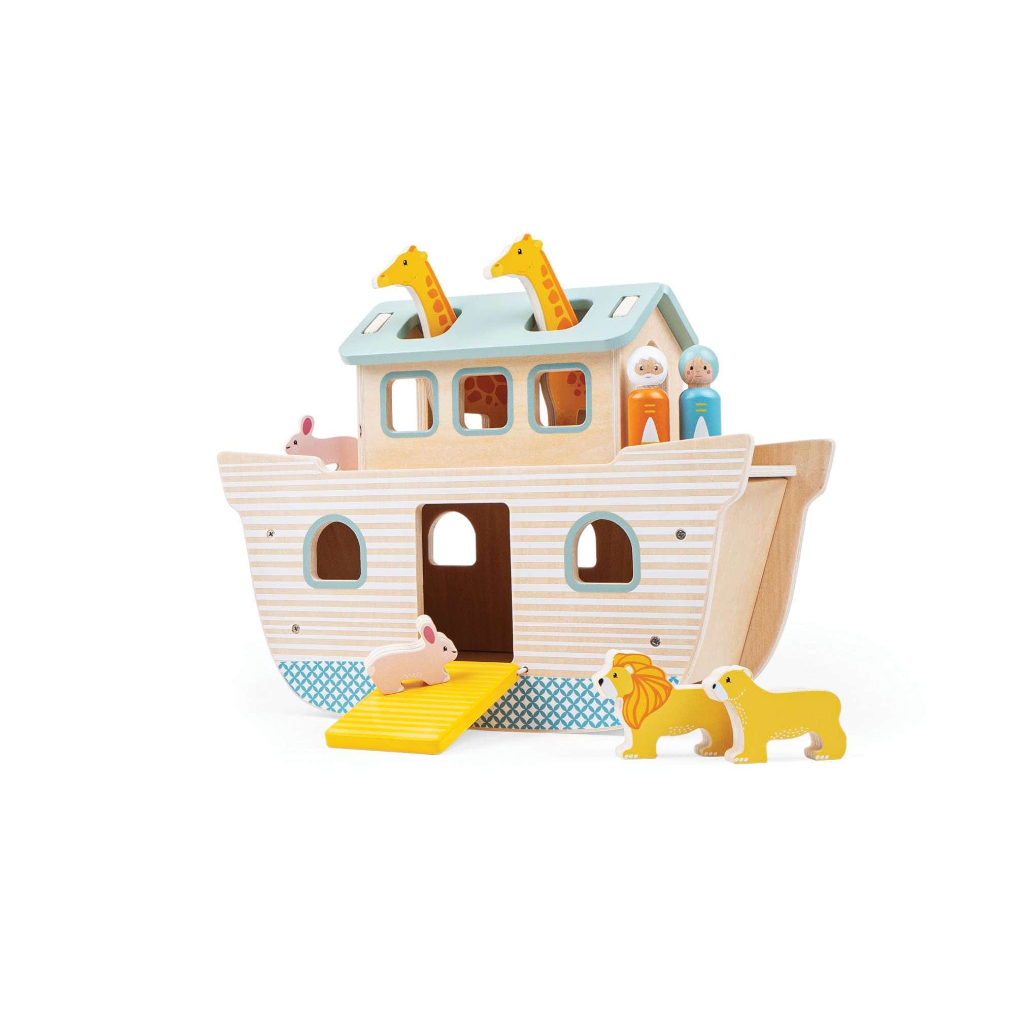 Bigjigs Toys Noah's Ark Toy Bigjigs Toys Sustainable Wooden Noah's Ark