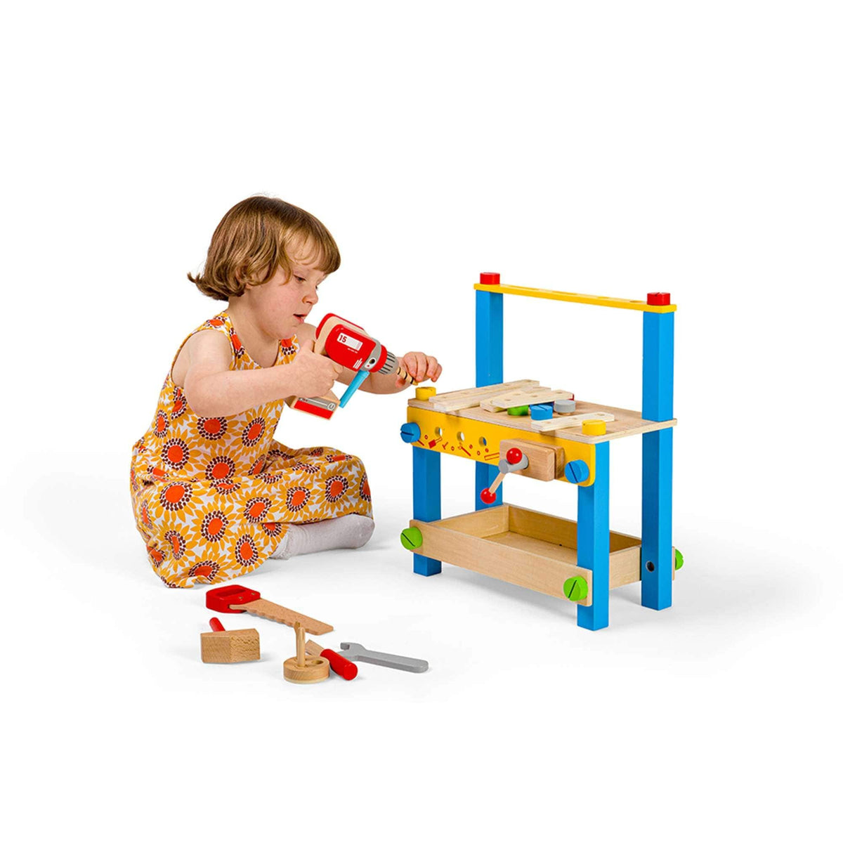 Bigjigs Toys Role Play Toy Bigjigs Toys My First Wooden Workbench