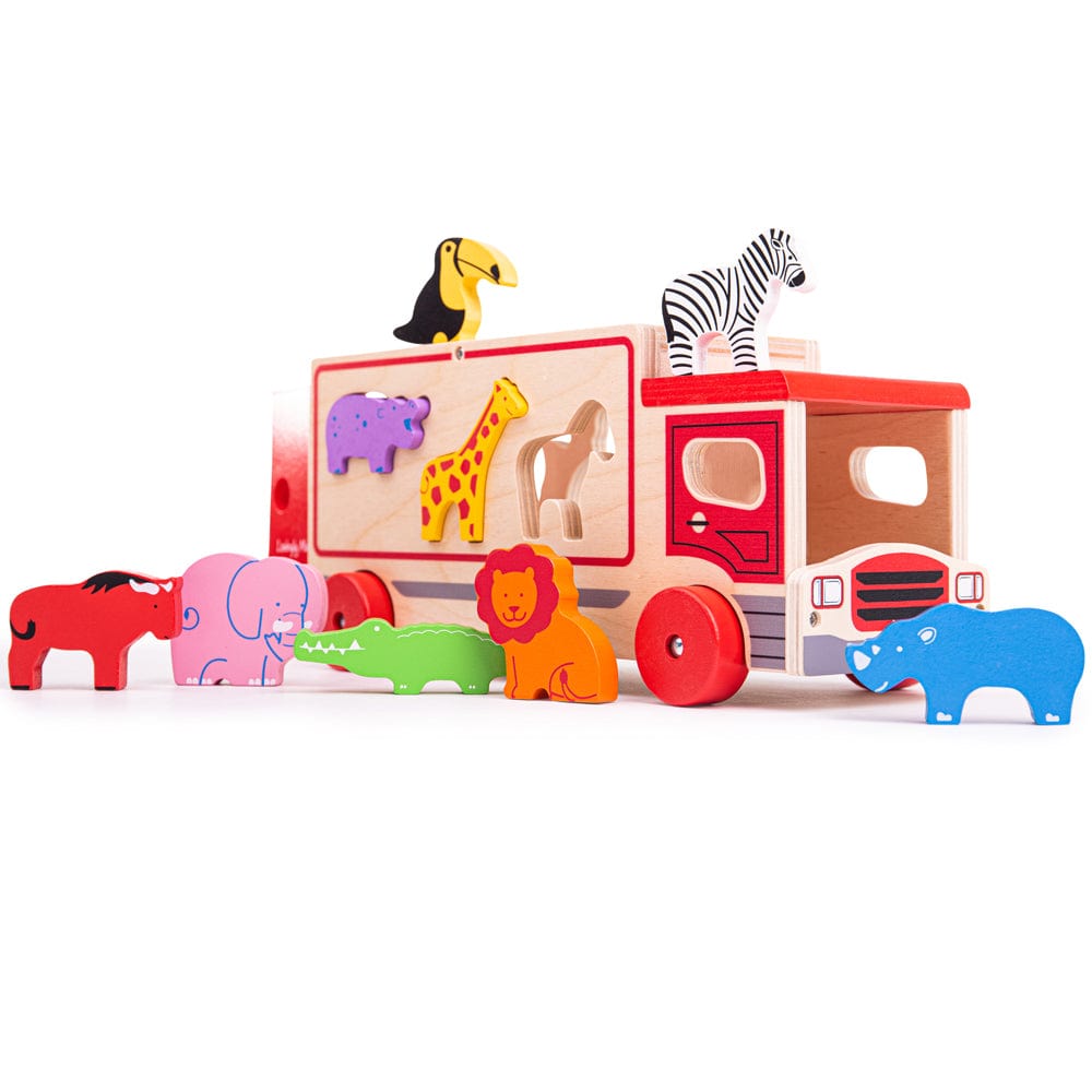 Bigjigs Toys Safari Sorting Lorry