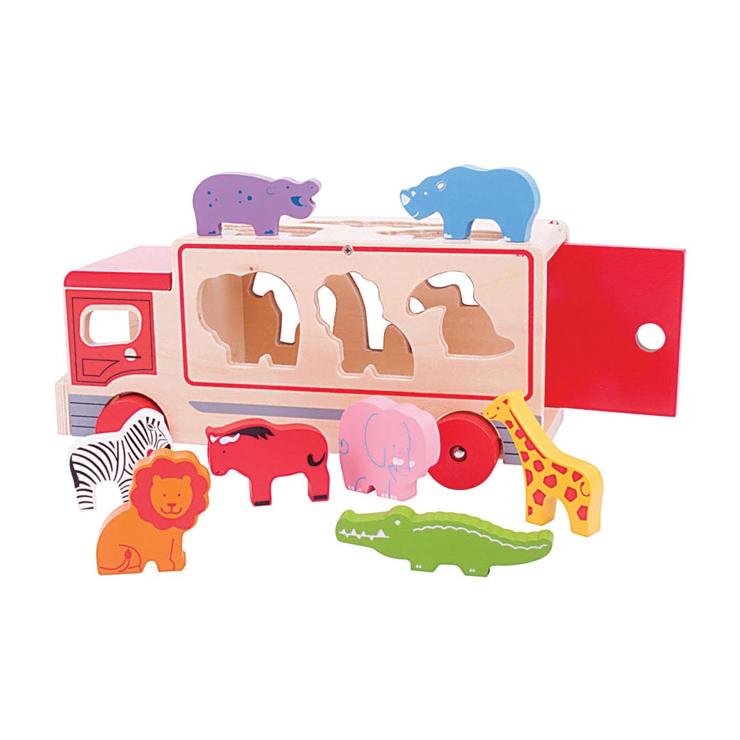 Bigjigs Toys Safari Sorting Lorry