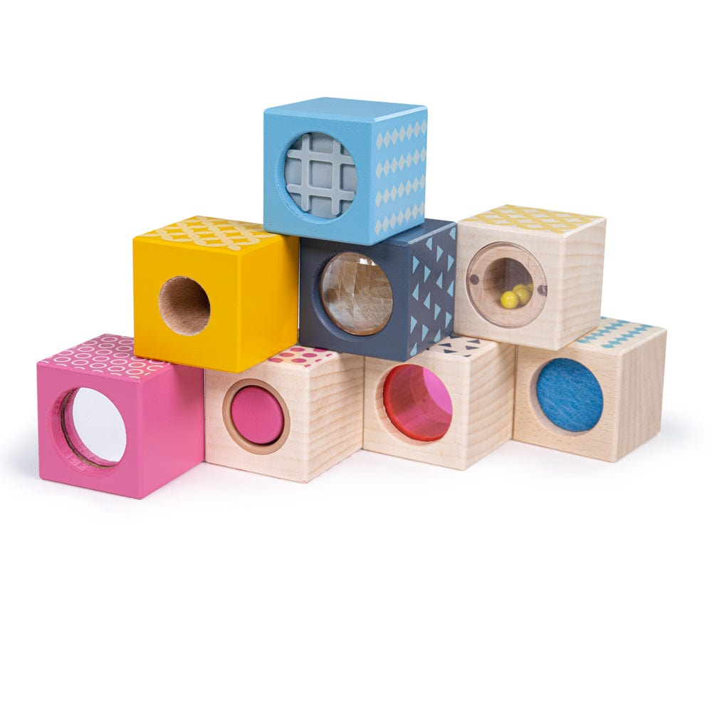 Bigjigs Toys Sensory Blocks - FSC 100%