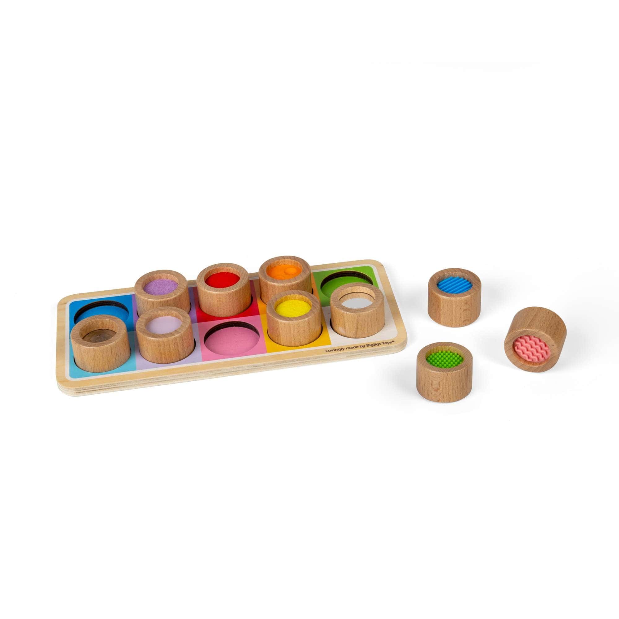 Bigjigs Toys Sensory Board Bigjigs Toys Wooden Sensory Board