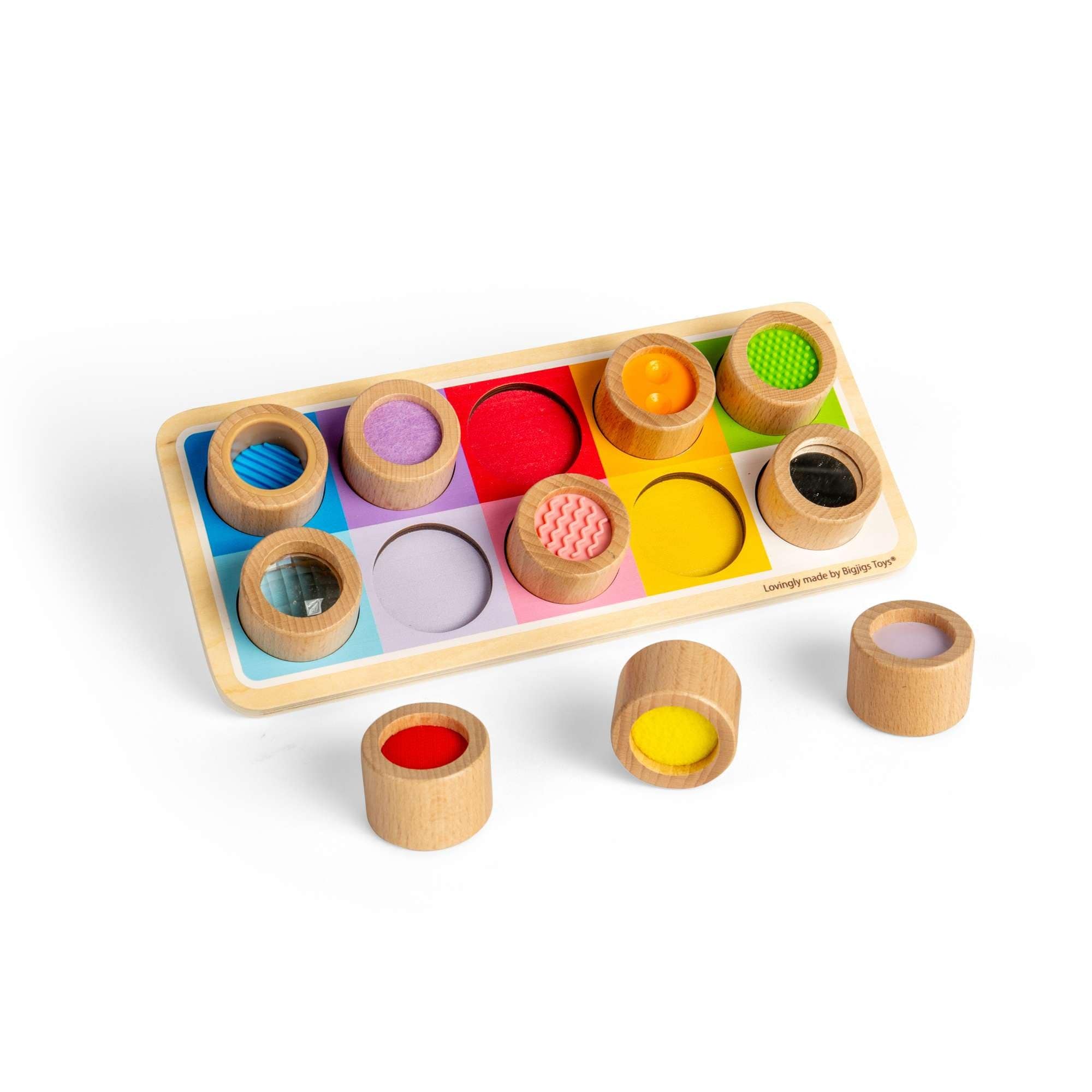 Bigjigs Toys Sensory Board Bigjigs Toys Wooden Sensory Board