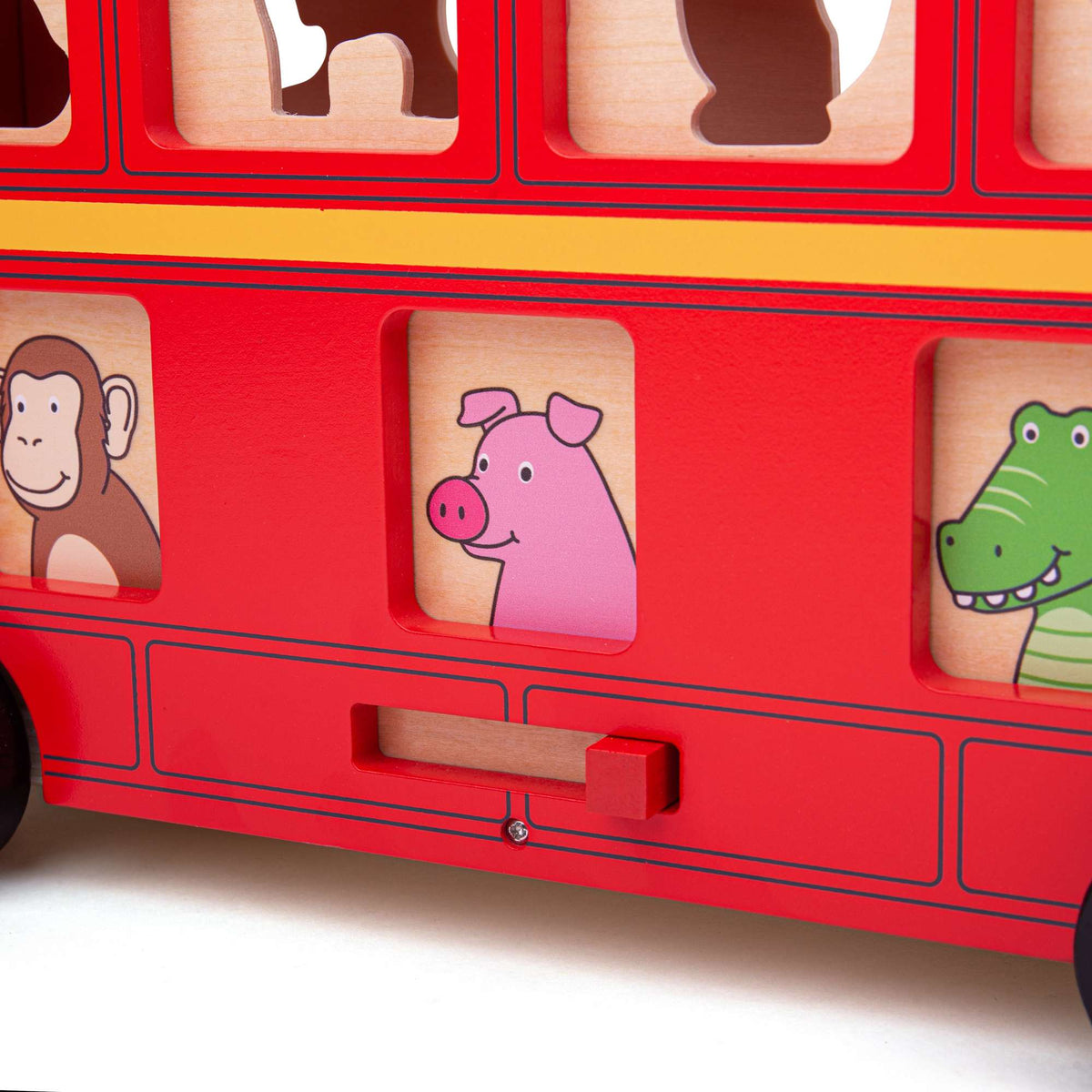 Bigjigs Toys Shape Sorter Bigjigs Toys Wooden Shape Sorter Bus