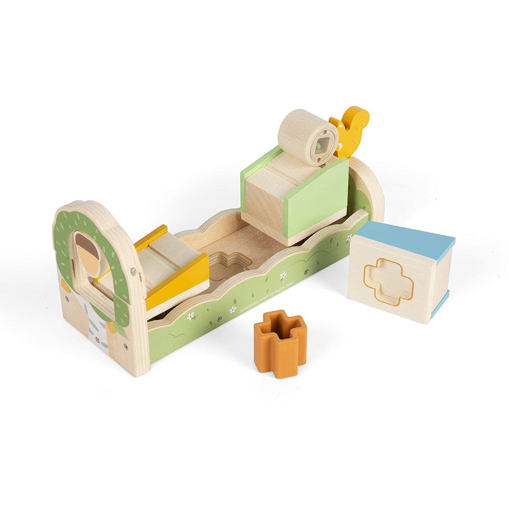 Bigjigs Toys Squirrel Ramp Sorter