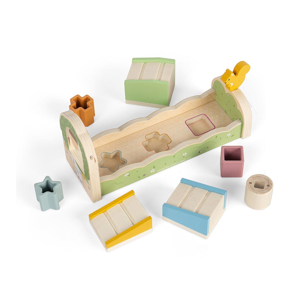 Bigjigs Toys Squirrel Ramp Sorter