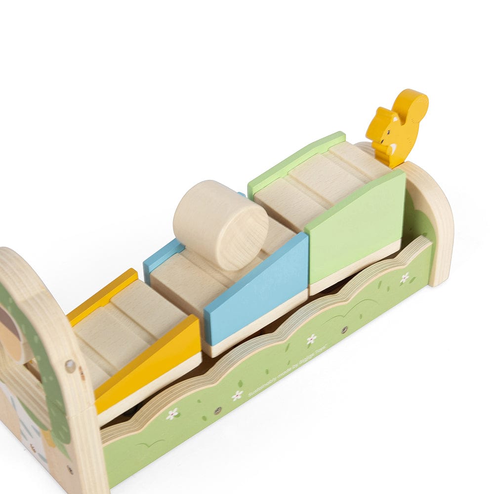 Bigjigs Toys Squirrel Ramp Sorter