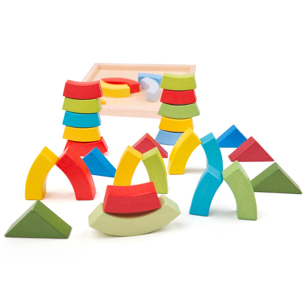 Bigjigs Toys Stacking Arches and Triangles