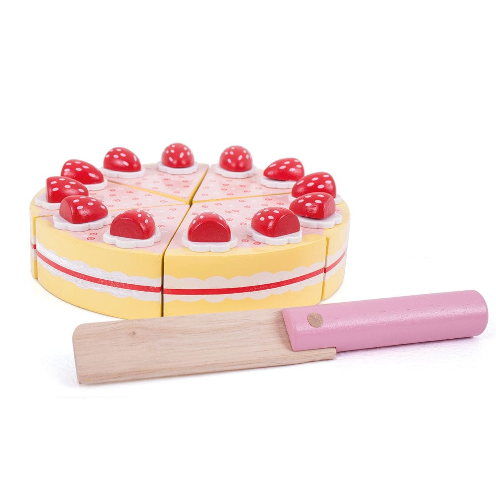 Bigjigs Toys Strawberry Party Cake