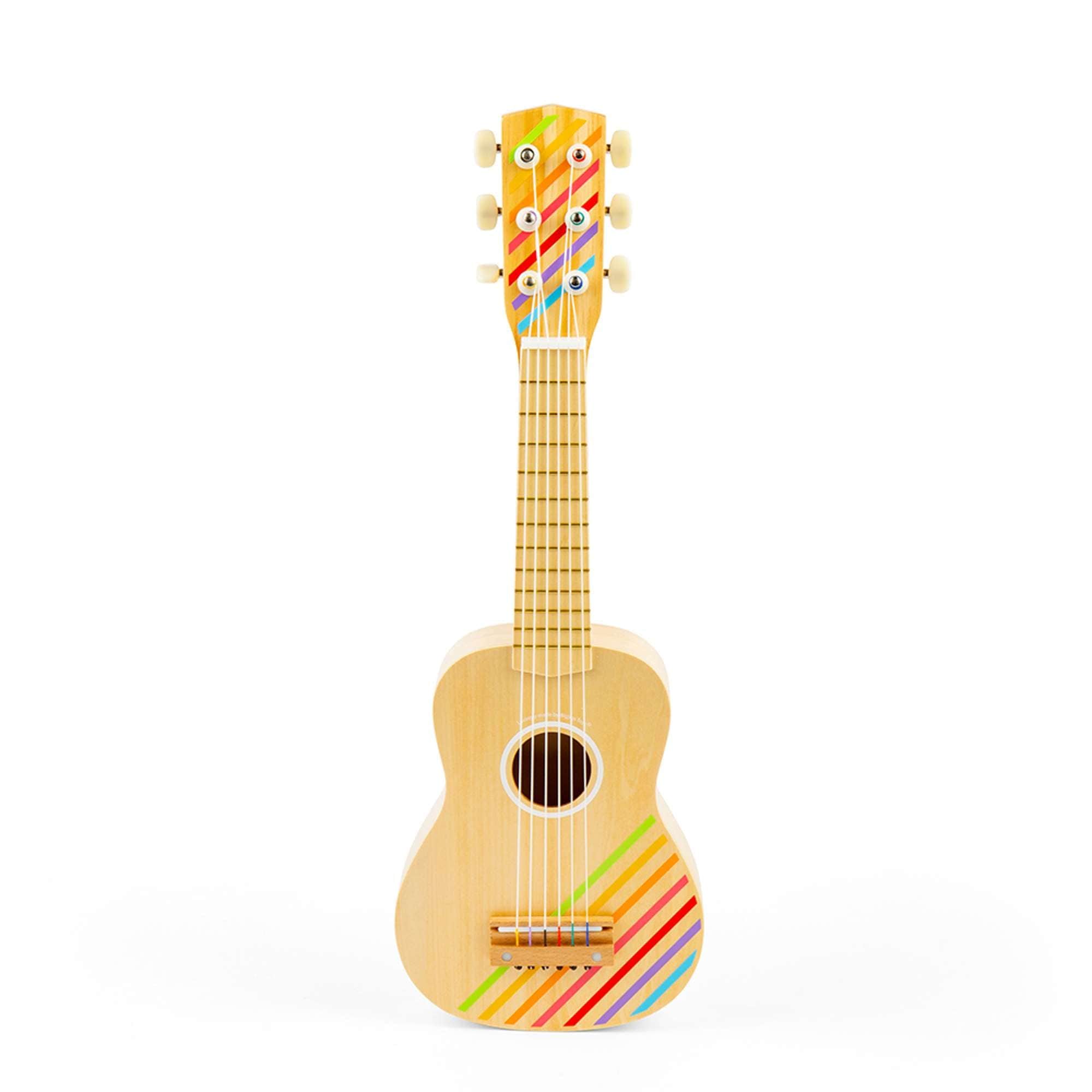 Bigjigs Toys Toy Guitar Bigjigs Toys Stars Wooden Acoustic Guitar