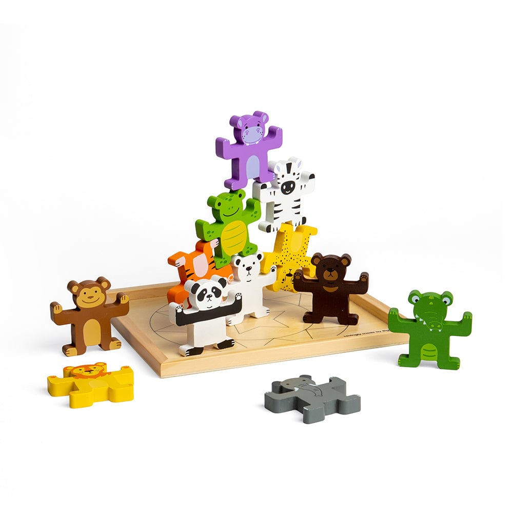 Bigjigs Toys Wild Animal Stacker