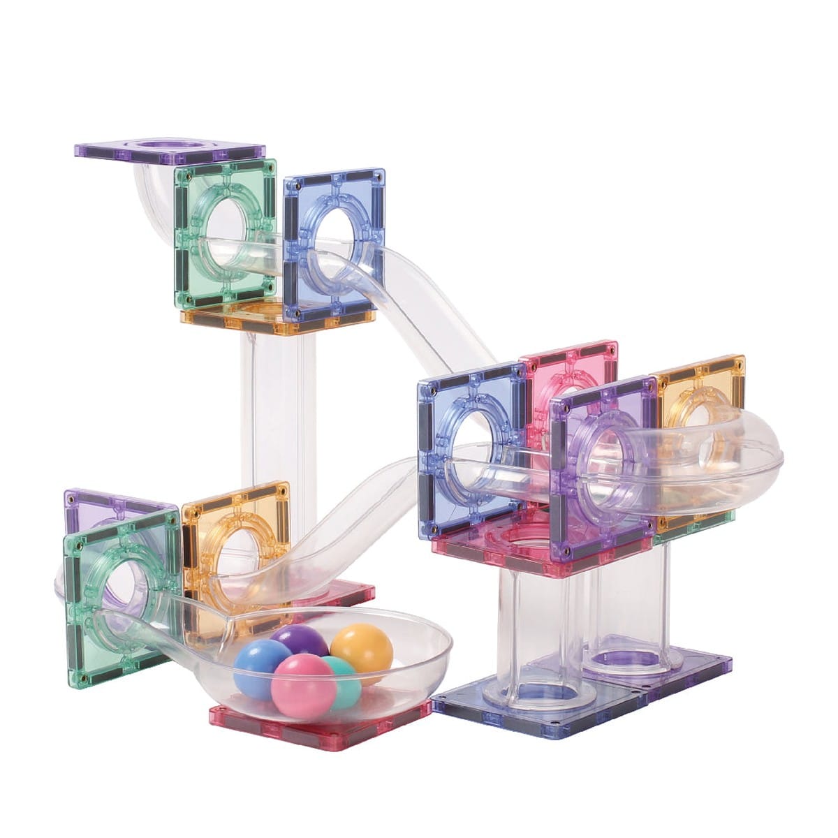 Cleverclixx Ball Run Cleverclixx Ball Run Creative Pack Pastel - 70 Pieces