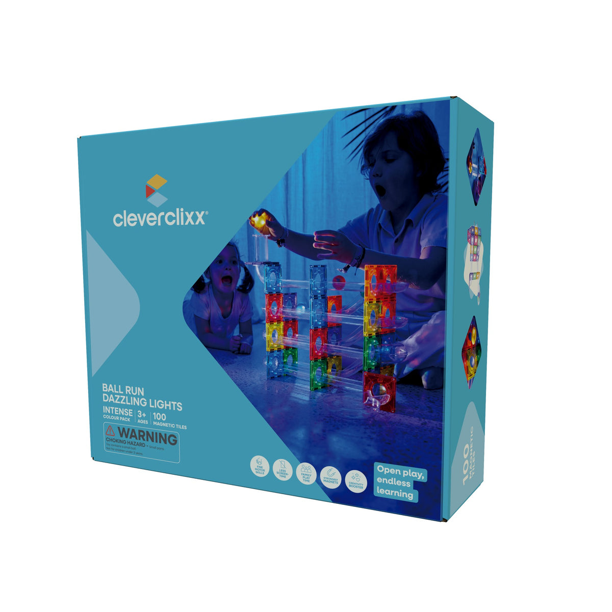Cleverclixx Ball Run Cleverclixx Ball Run Dazzling Lights Pack Intense - 100 Pieces