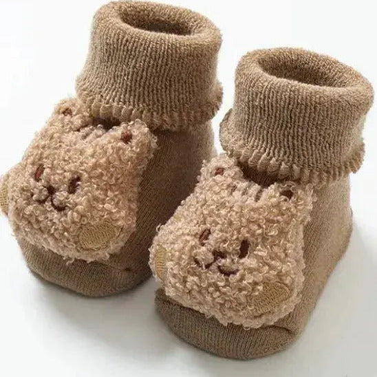 Cozy Crew Club boucle teddy slipper socks