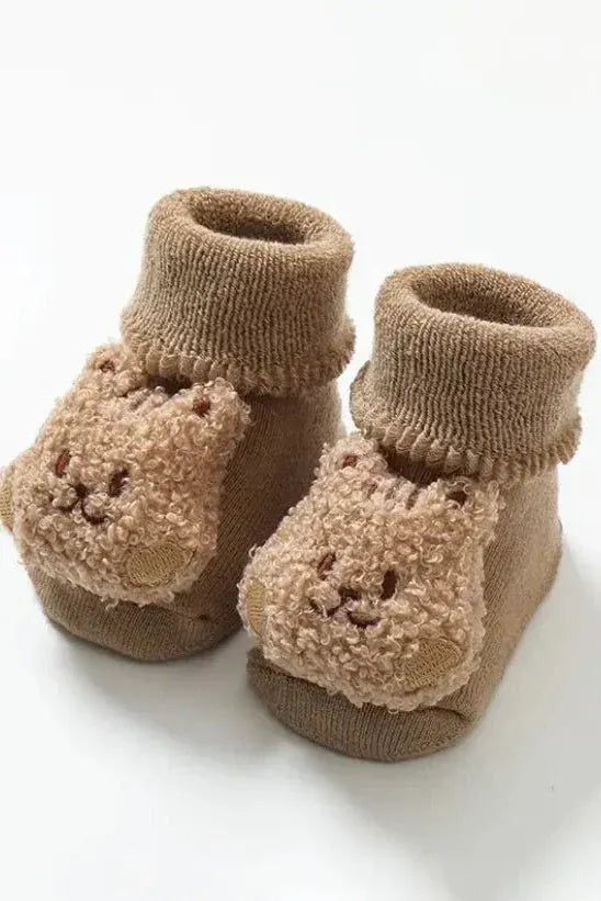 Cozy Crew Club boucle teddy slipper socks