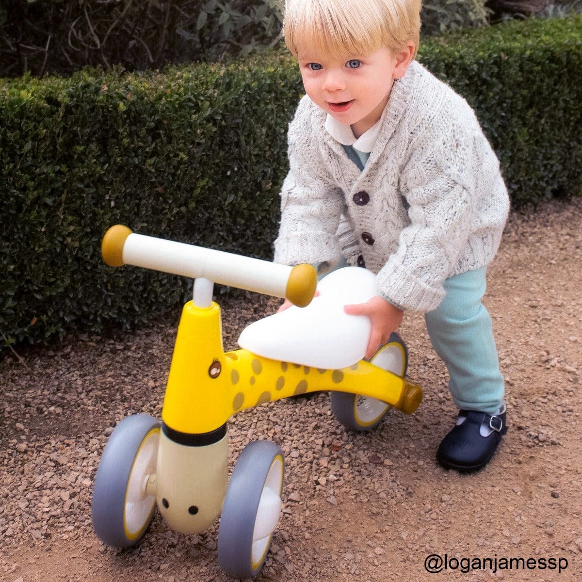 Didicar Trike Didicar Diditrike Trike Ride On - Yellow Giraffe