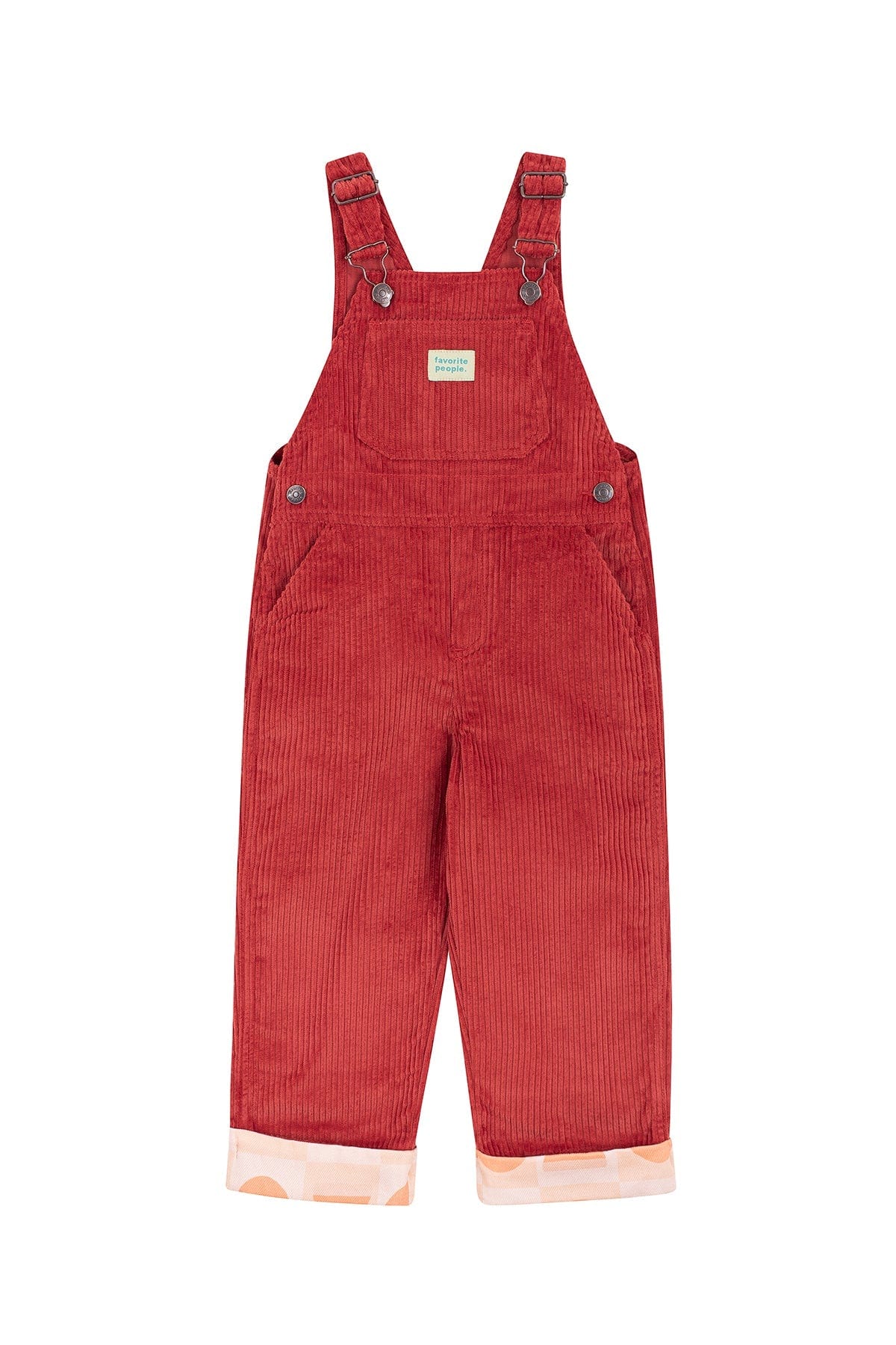 Boys store red overalls