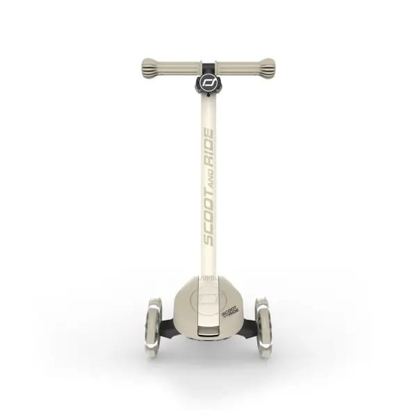 Scoot & Ride Highwaykick 3S Scooter - Ash – front view
