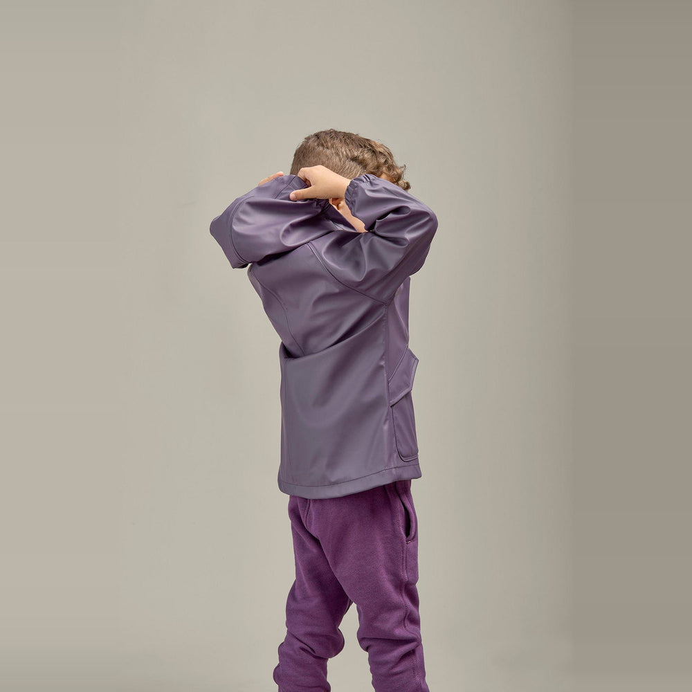 Grass & Air Puddlesuit Grass & Air Kids Waterproof Rain Jacket (Amethyst Purple)