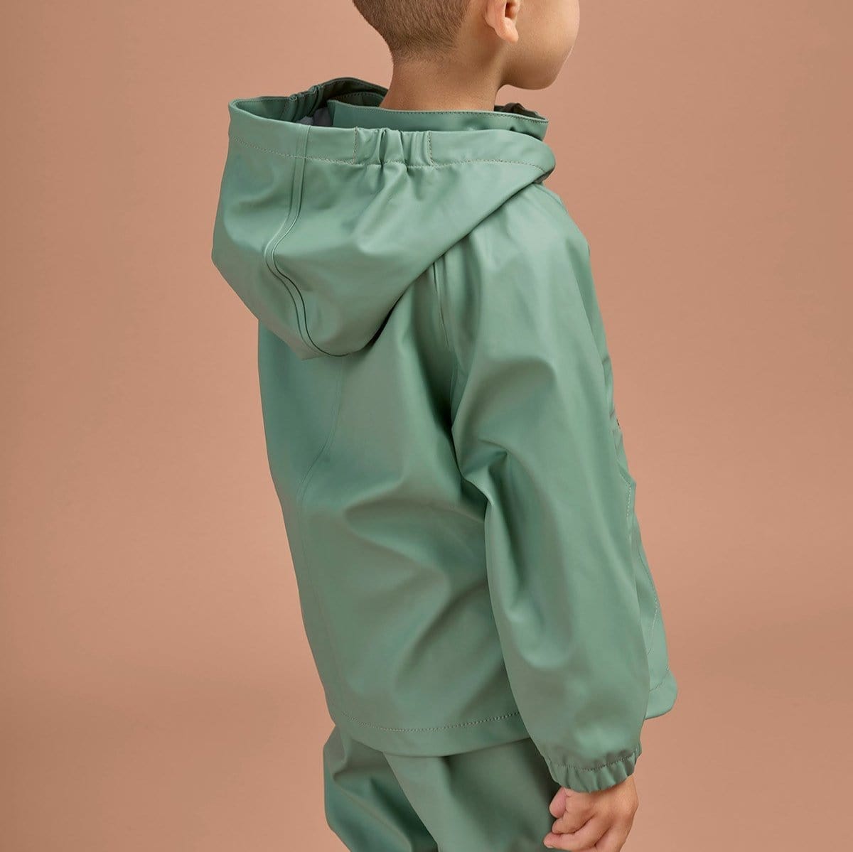 Grass & Air Puddlesuit Grass & Air Kids Waterproof Rain Jacket (Khaki)