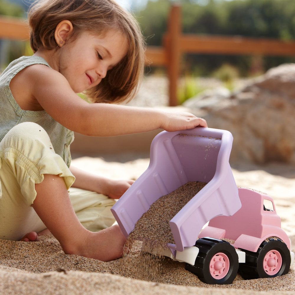 Green Toys Pink Dumper Truck Toy