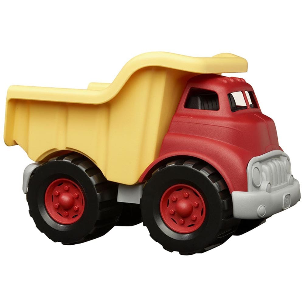 Green Toys Red and Yellow Dumper Truck Toy