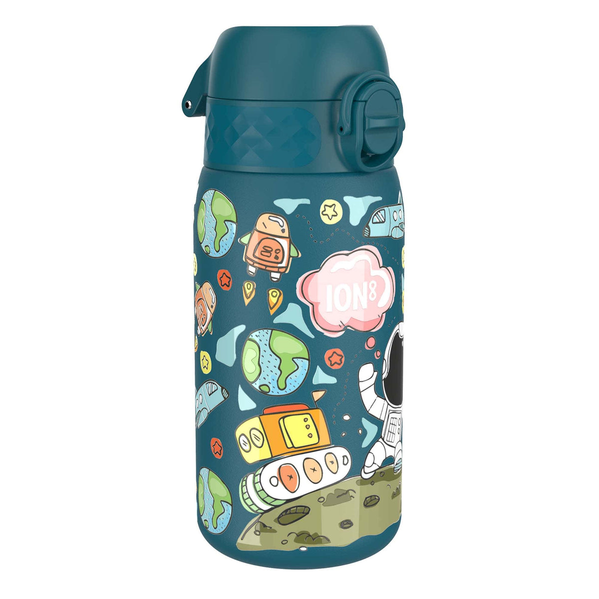 ION8 Water Bottle ION8 Kids Leak-Proof Stainless Steel Water Bottle 400ml - Space