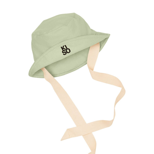 Kiso Playwear, Toddler Organic Cotton Bucket Hat With Neck Tie