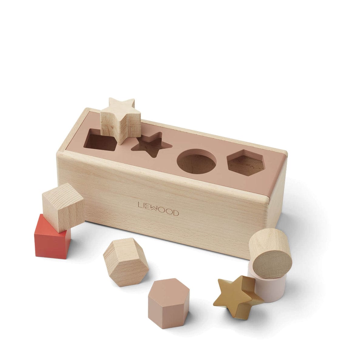Liewood Activity Mat Liewood Midas Geometric Puzzle Box (Tuscany Rose Multi Mox)