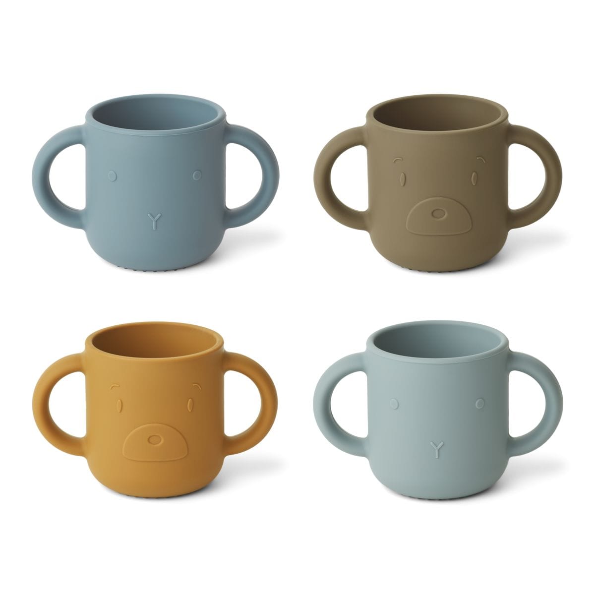 Liewood Cup Liewood Gene Cup 4-pack (Blue Multi Mix)