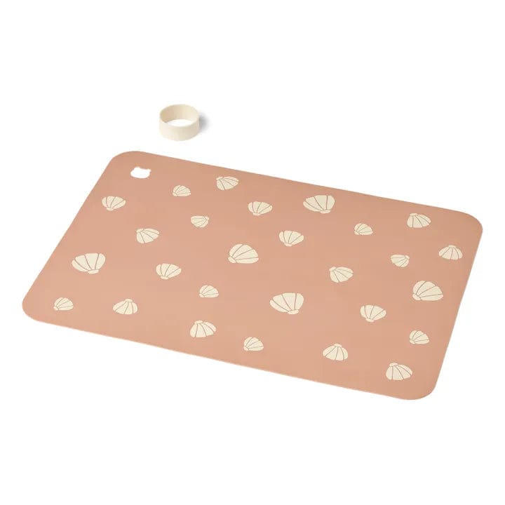 Liewood Placemat Liewood Jude Silicone Placemat (Shell Pale / Tuscany)