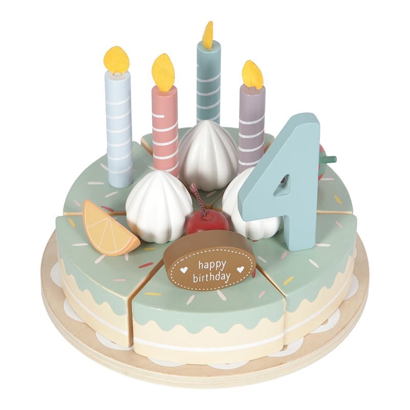 Little Ducth Wooden toy Wooden Birthday Cake