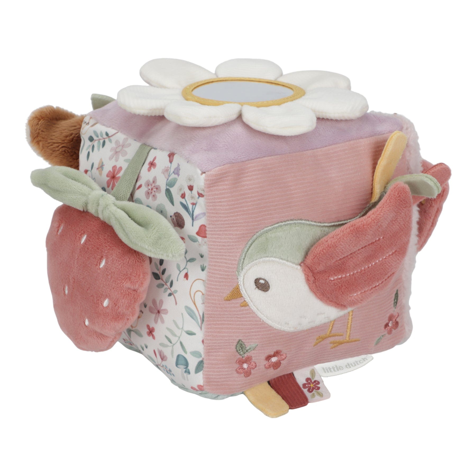 Little Dutch Activity Cube Little Dutch Soft Activity Cube (Fairy Garden)