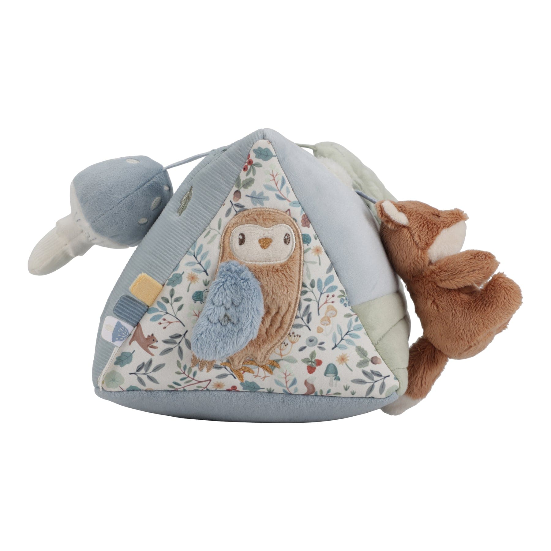 Little Dutch Baby Sensory Toy Little Dutch Soft Activity Triangle (Forest Friends)