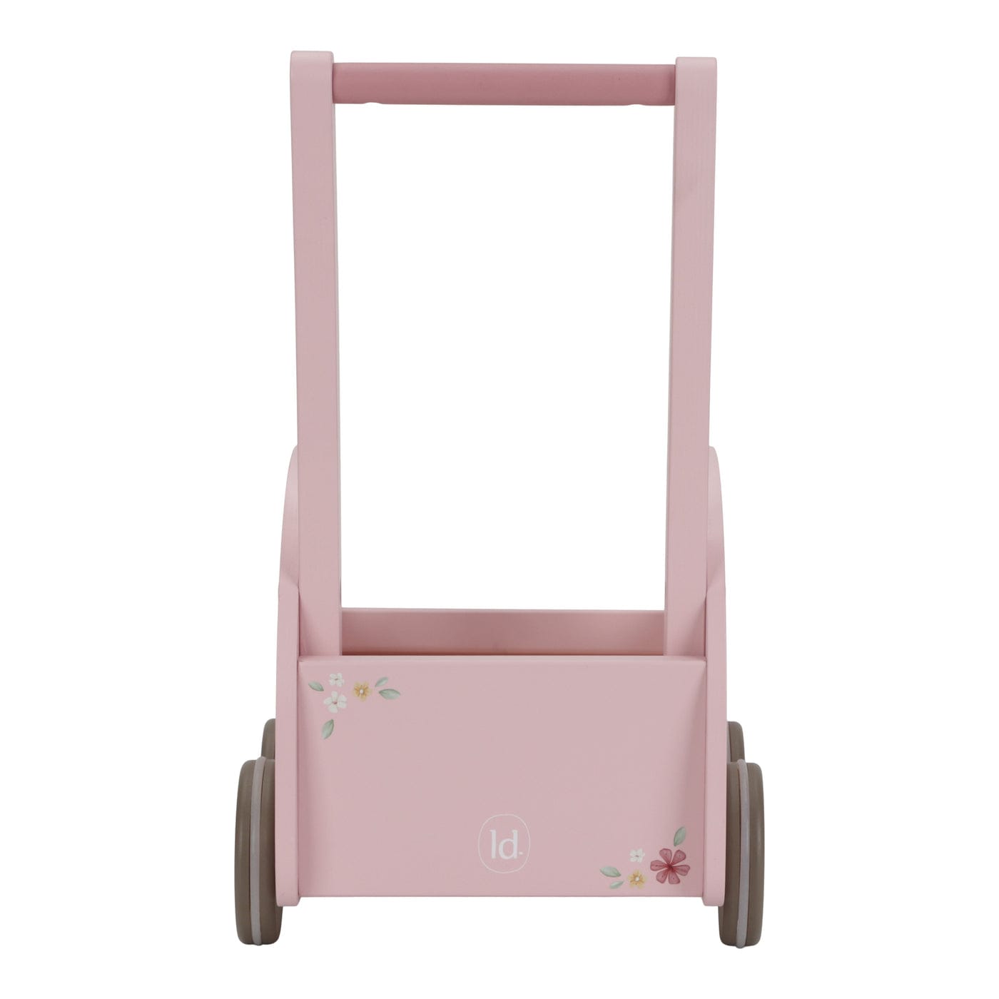 Little Dutch Baby Walker Little Dutch Pink Wooden Baby Walker