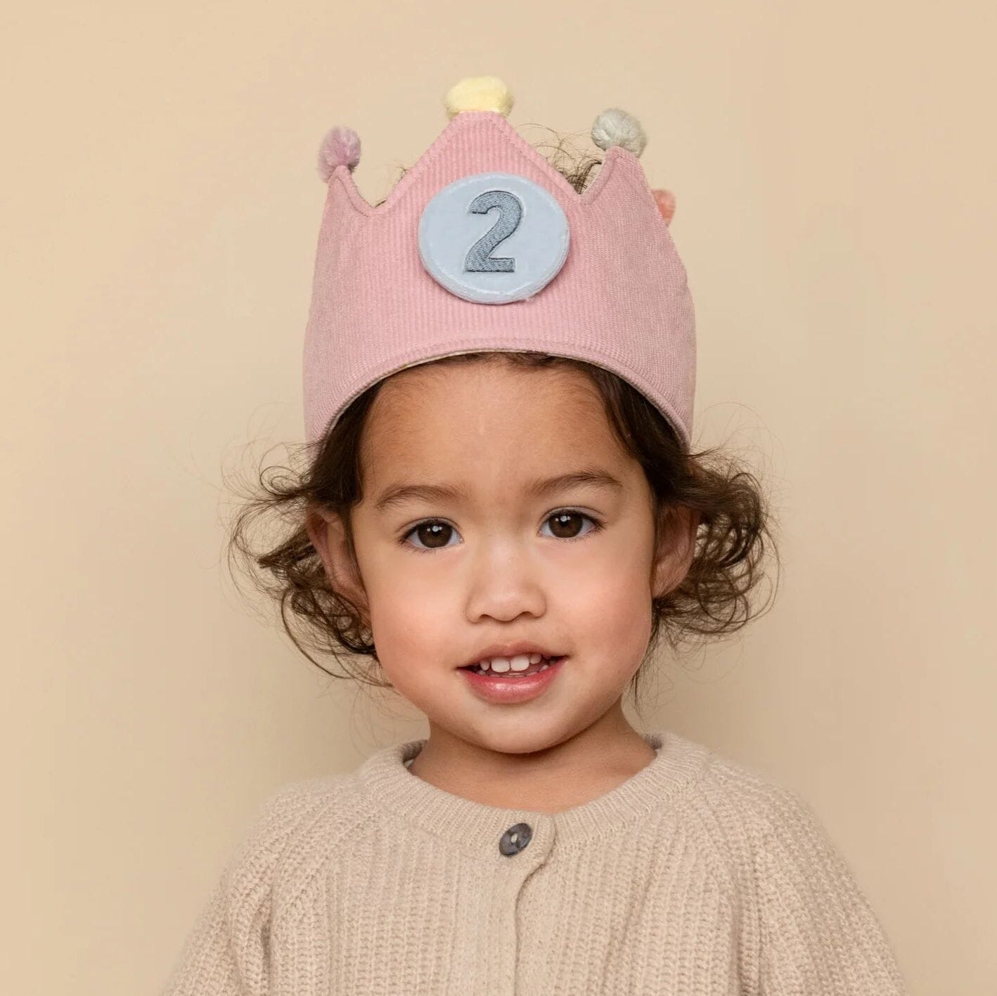 Little Dutch Birthday Crown Little Dutch Birthday Crown with Numbers  - Pink