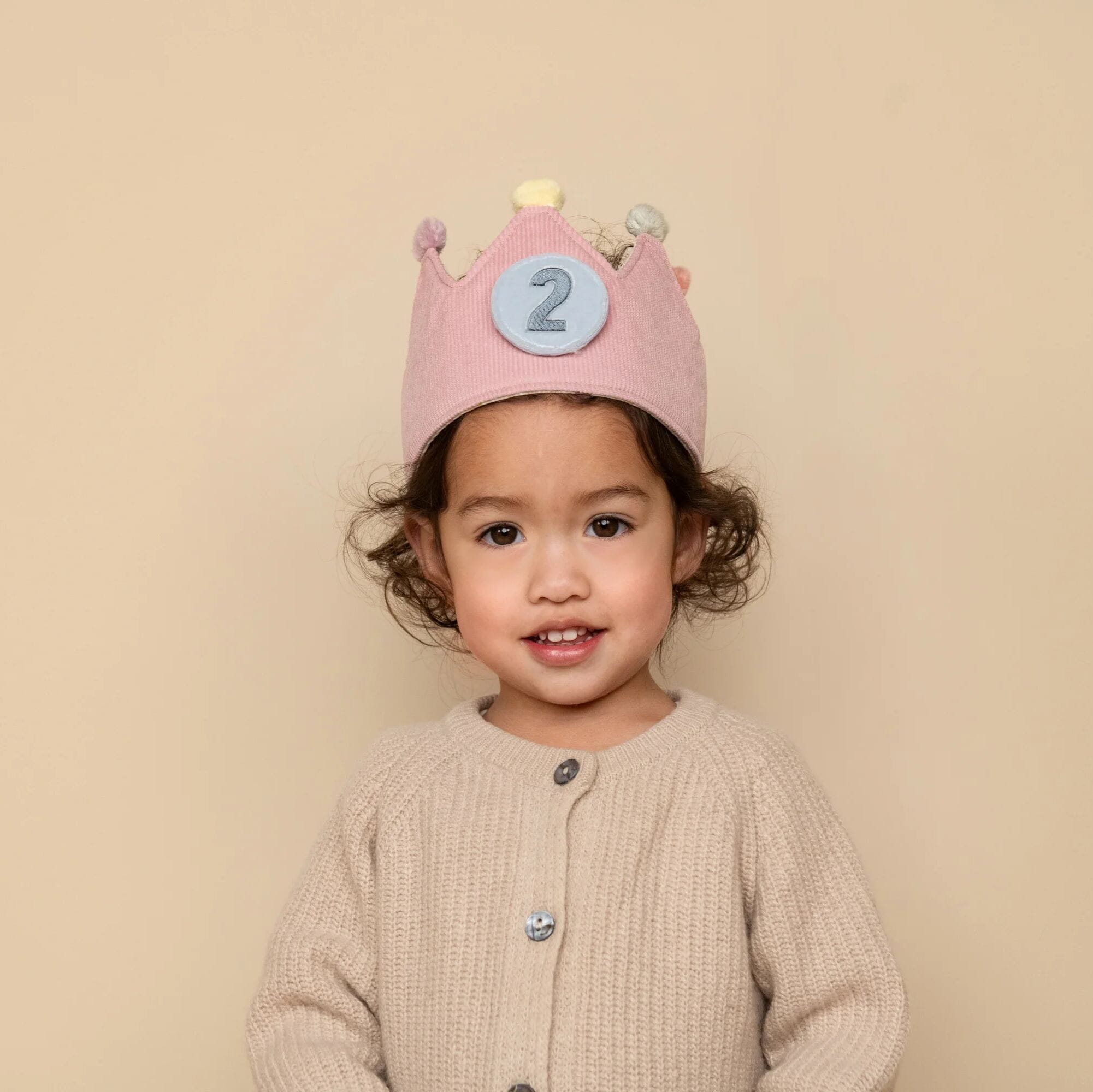 Little Dutch Birthday Crown Little Dutch Birthday Crown with Numbers  - Pink