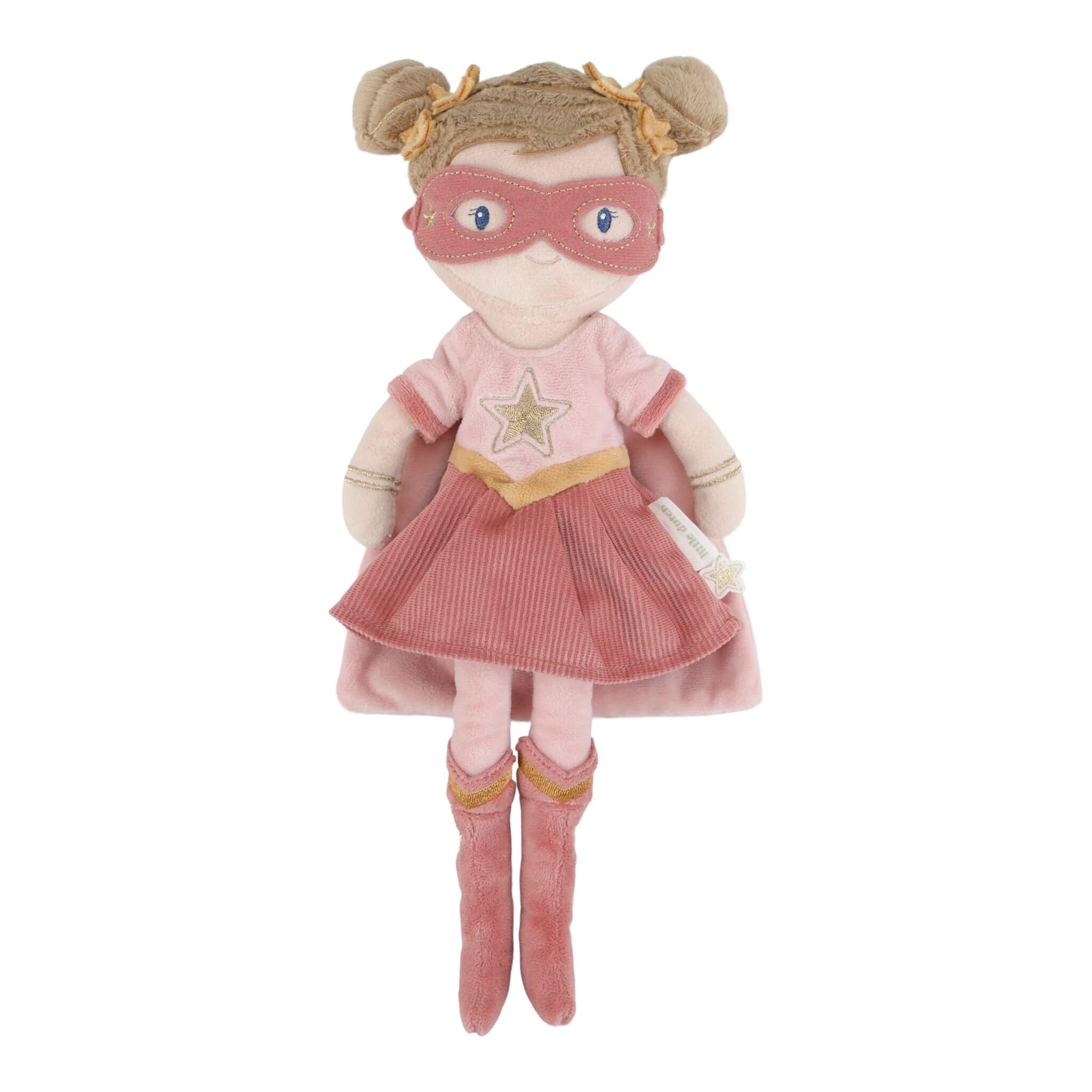 Little Dutch Doll Little Dutch Cuddle Doll - Superhero Rosa (35 cm)