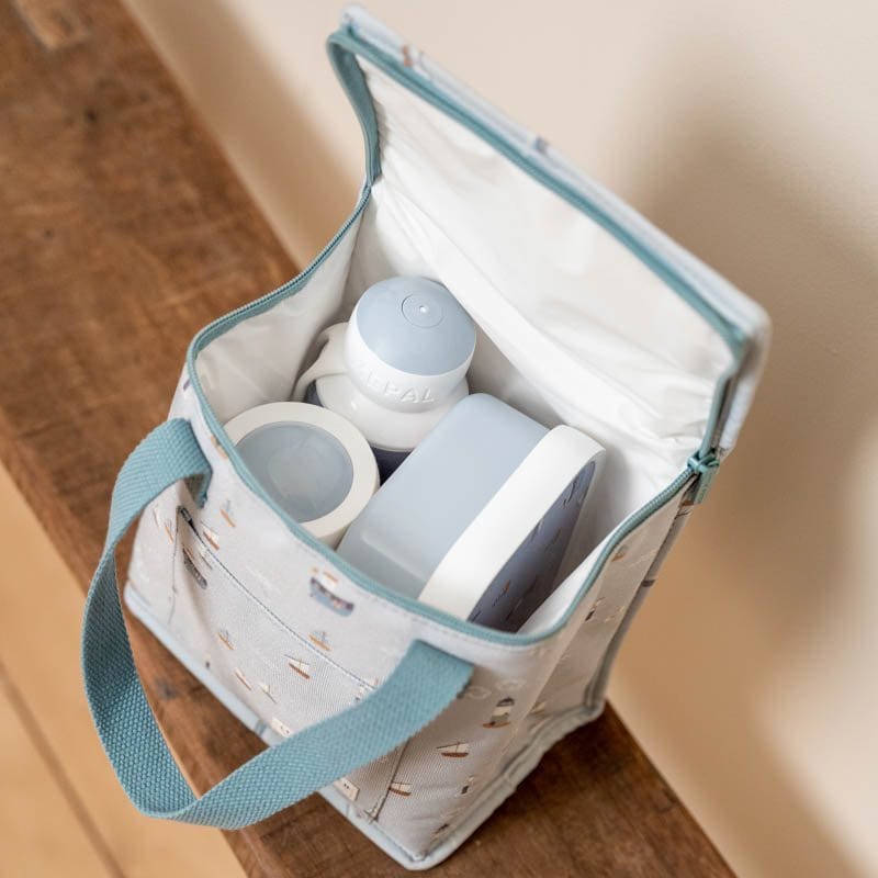 Little Dutch Lunch Bag Little Dutch Insulated Cooler Lunch Bag - Sailors Bay Blue